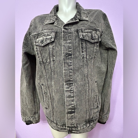 OFF-WHITE C/O VIRGIL ABLOH DENIM JACKET Size Large NWT - Picture 4 of 12